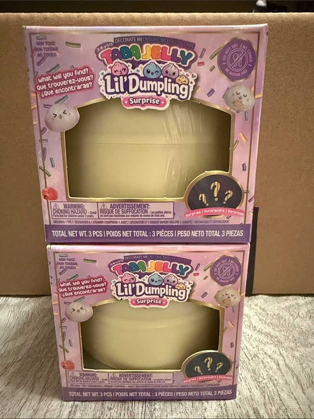SET OF 2 Lil' Dumpling Surprise - Pink Party Decoration Pack